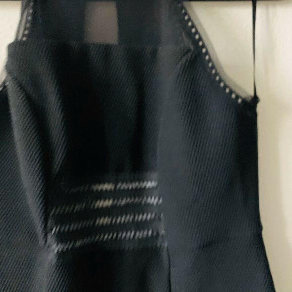 Topshop Sheer Mesh Cutout Illusion Cocktail Dress - Picture 4 of 8